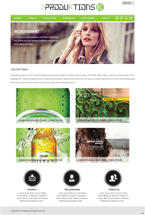 Web Design by pb for Agence numérique Hoffman | Design: #2199505