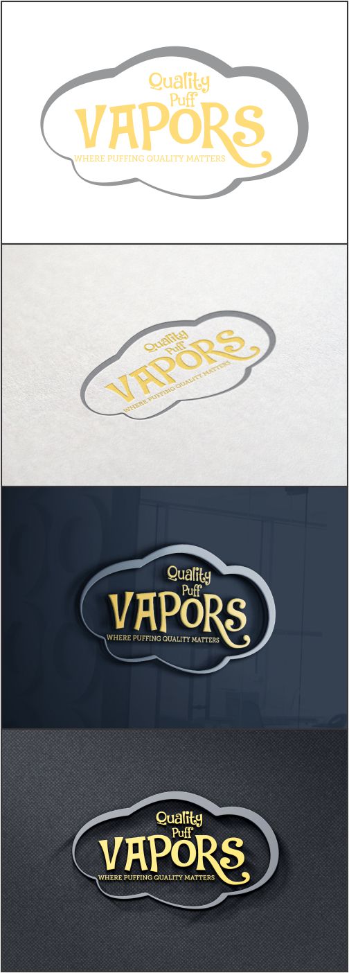 Logo Design by DG for Quality Puff Vapors | Design #10558423