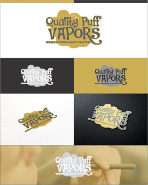 Logo Design by DG for Quality Puff Vapors | Design: #10586020