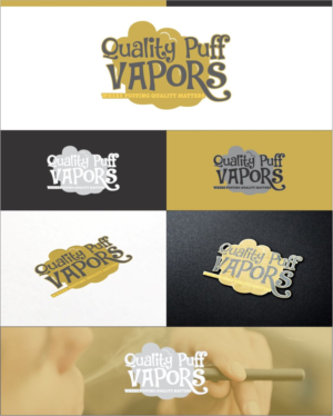 Logo Design by DG for Quality Puff Vapors | Design: #10586021