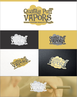 Logo Design by DG for Quality Puff Vapors | Design: #10586022