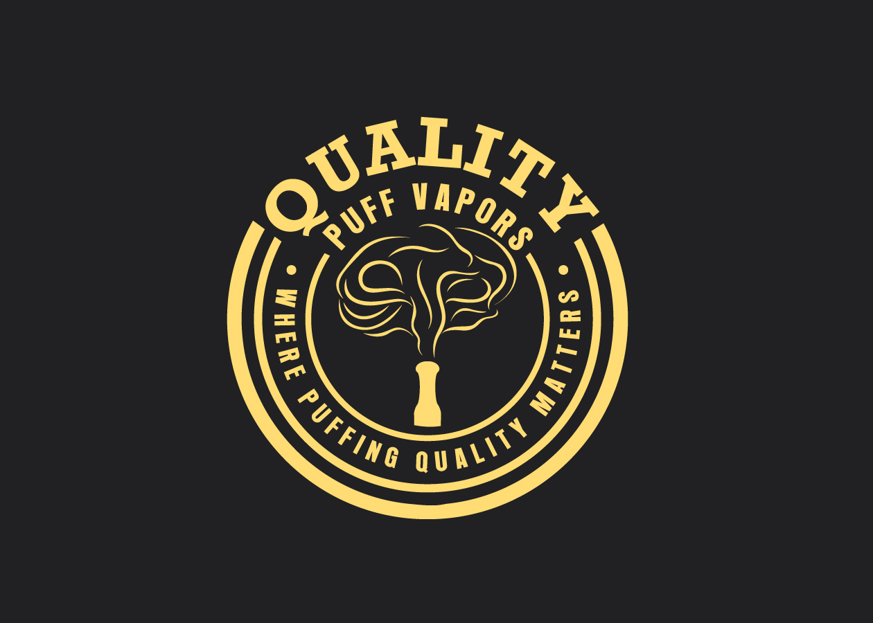 Logo-Design von creative.bugs für Quality Puff Vapors | Design #10498609