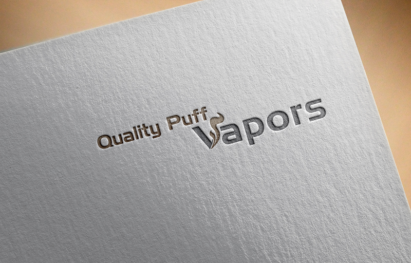 Logo Design by logomaster24 for Quality Puff Vapors | Design #10497620