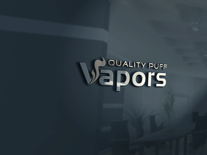 Logo Design by logomaster24 for Quality Puff Vapors | Design #10497792