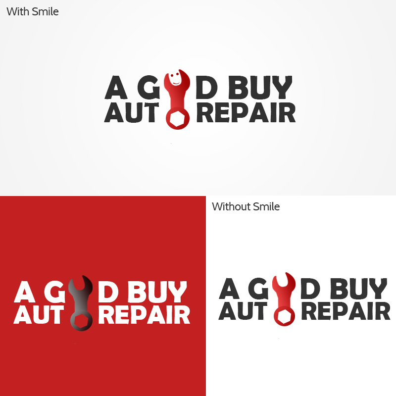 Colorful, Modern, Car Repair Logo Design for A GUD BUY AUTO REPAIR(Caps can  be locked or unlocked) by GM Designer