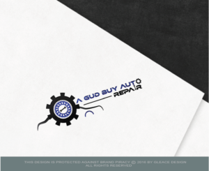 Colorful, Modern, Car Repair Logo Design for A GUD BUY AUTO REPAIR(Caps can  be locked or unlocked) by GM Designer