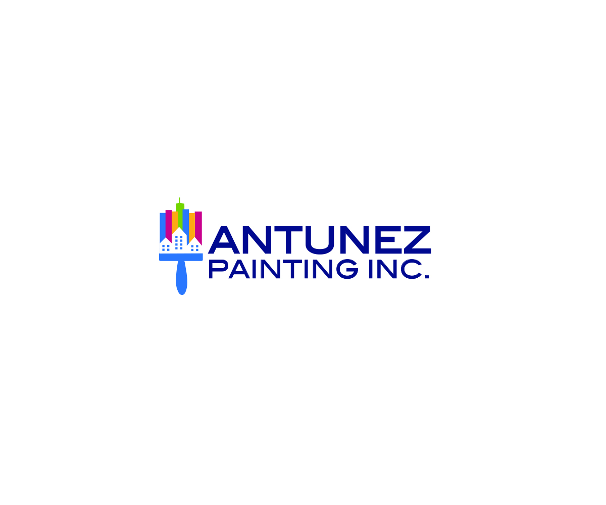 Logo Design by Frontino graphic studio for Antunez Painting INC. | Design #2185960