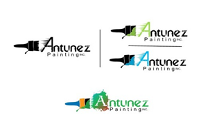 Logo Design by Crowedhell for Antunez Painting INC. | Design: #2192178