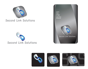 Second Link Solutions | Logo Design by Soula Vetter