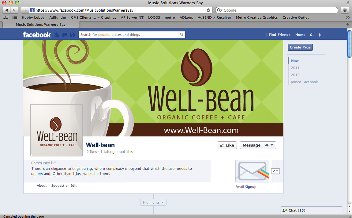 Facebook Design by earldesigns for this project | Design #2184424