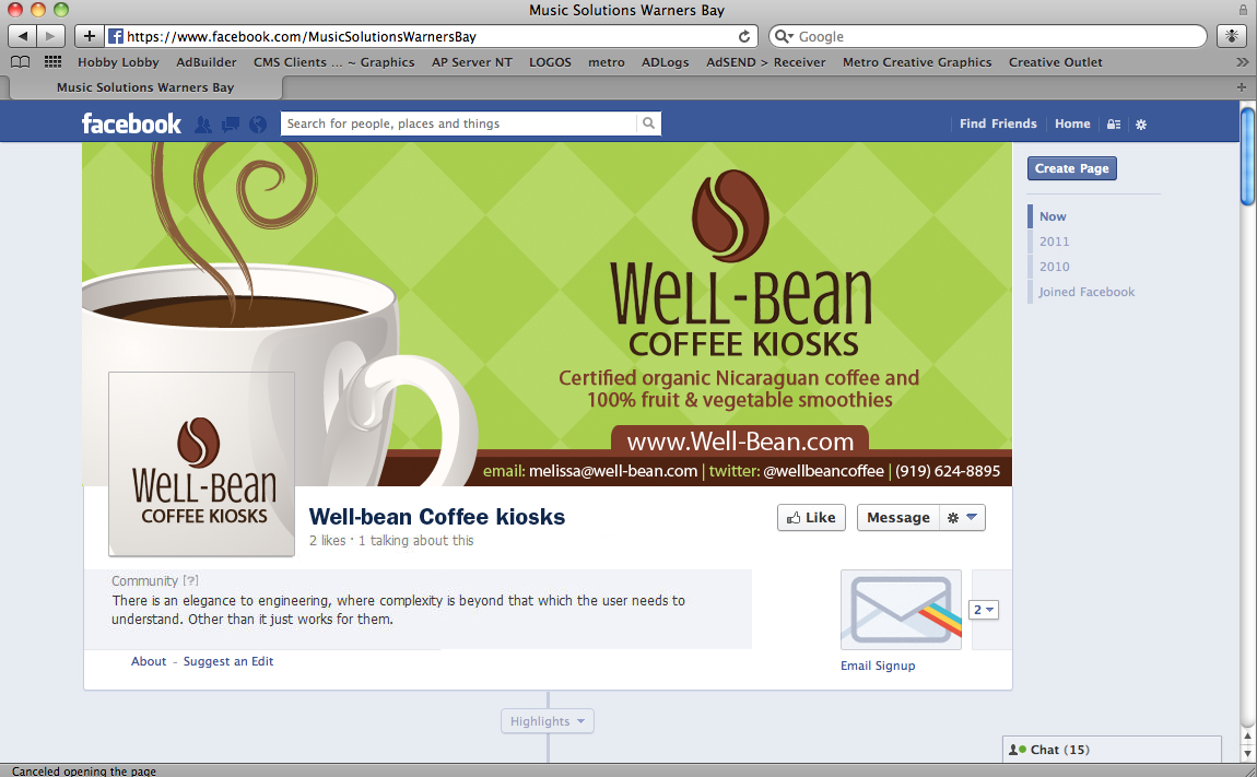Facebook Design by earldesigns for this project | Design #2195867