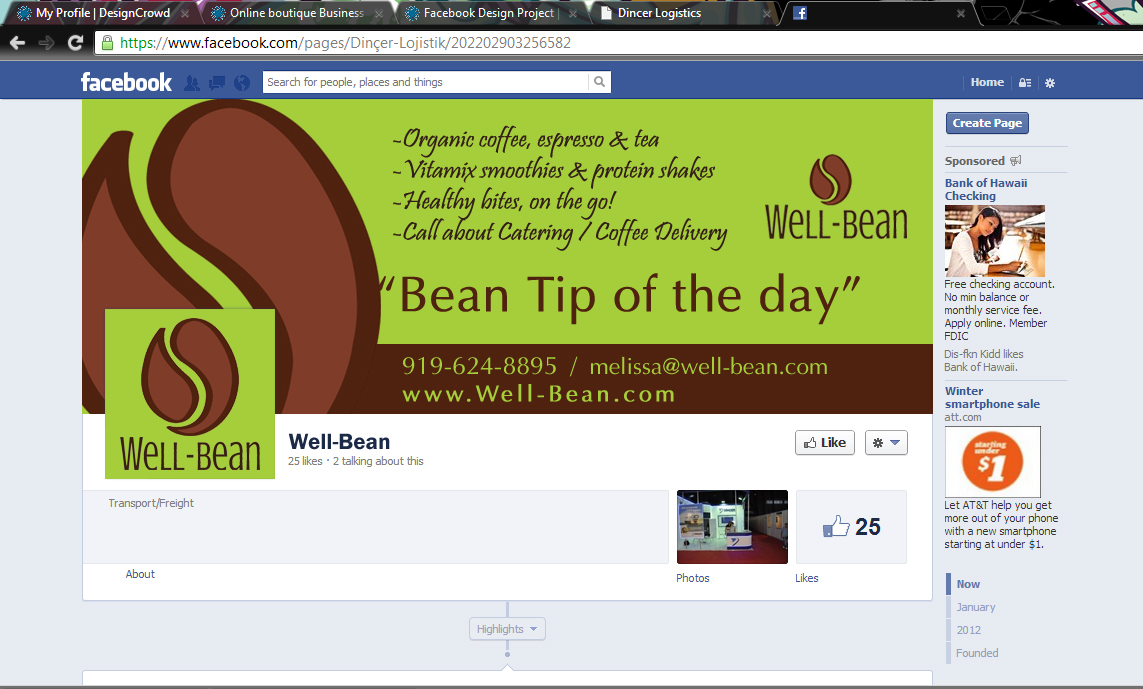 Facebook Design by diRtY.EMM for this project | Design #2183051