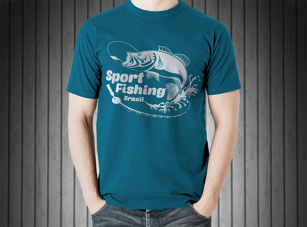 Diseño de Camiseta por Wide Vision Technologies para Piscicultura Chang LTDA | Diseño #10438440