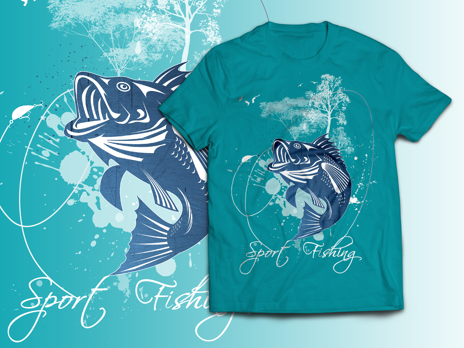Diseño de Camiseta por Tomi and Edó para Piscicultura Chang LTDA | Diseño #10427062