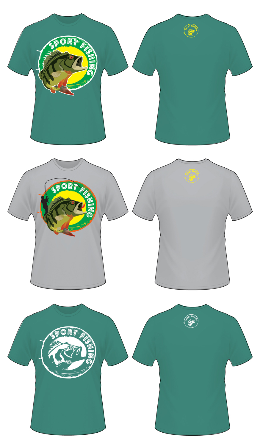 T-shirt Design by Harvei for Piscicultura Chang LTDA | Design #10439478