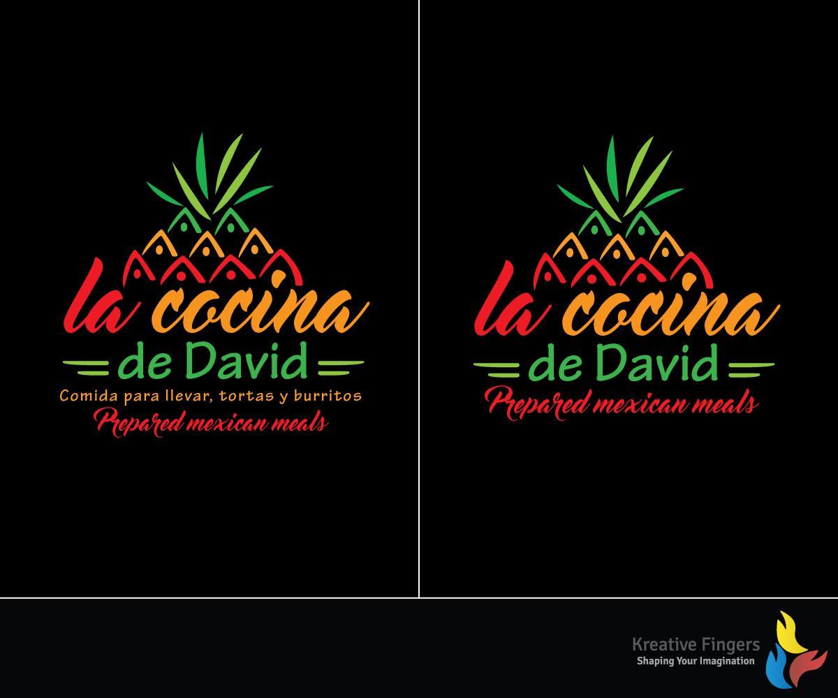 Logo Design by Kreative Fingers for La cocina de David | Design: #10425221