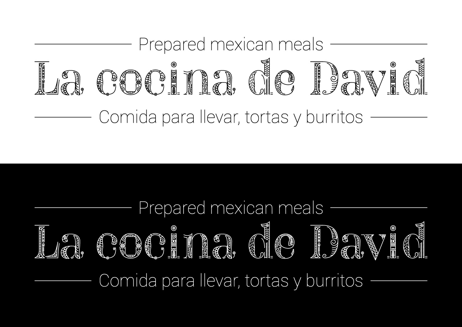 Logo Design by vdizaine for La cocina de David | Design #10514169