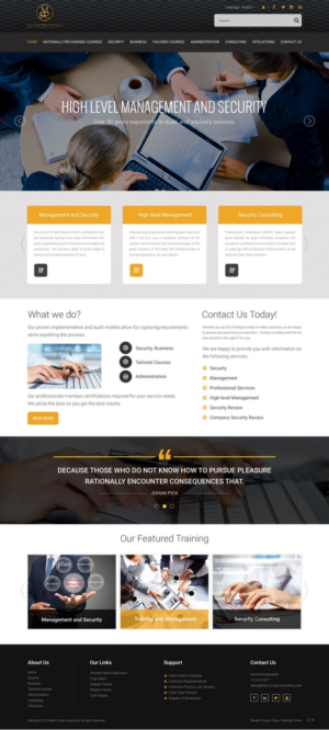 Web Design by pb for MASS SCOPE CONSULTING PTY LTD | Design: #10342109