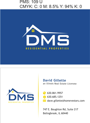 Diseño de Logo por Sushma para DMS Residential Properties | Diseño: #2437275