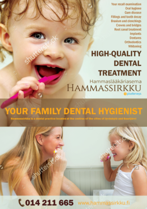 Advertisement Design by leuchi for PlusTerveys Hammassirkku | Design #10424927