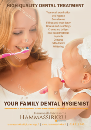 Advertisement Design by leuchi for PlusTerveys Hammassirkku | Design: #10425477