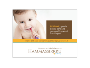 Werbe-Design von creative.visuals für PlusTerveys Hammassirkku | Design: #10434800