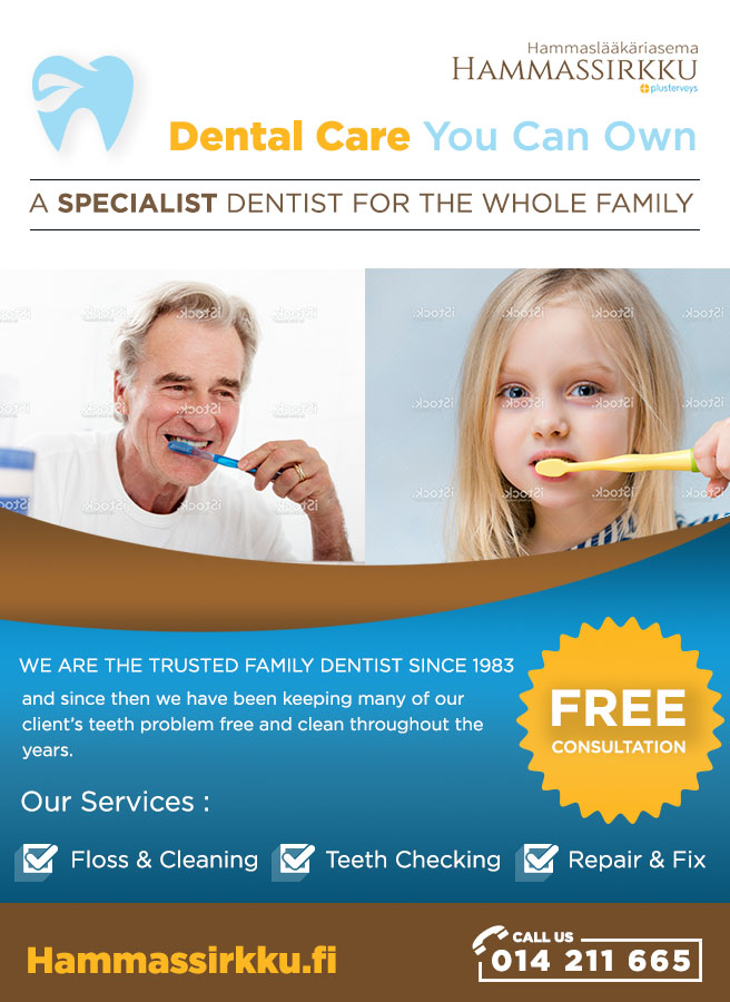 Advertisement Design by Christopher Lkc for PlusTerveys Hammassirkku | Design #10430931