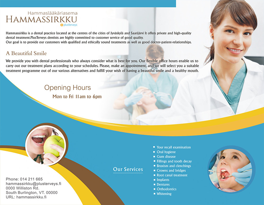 Advertisement Design by Crazy_Designs for PlusTerveys Hammassirkku | Design #10491278