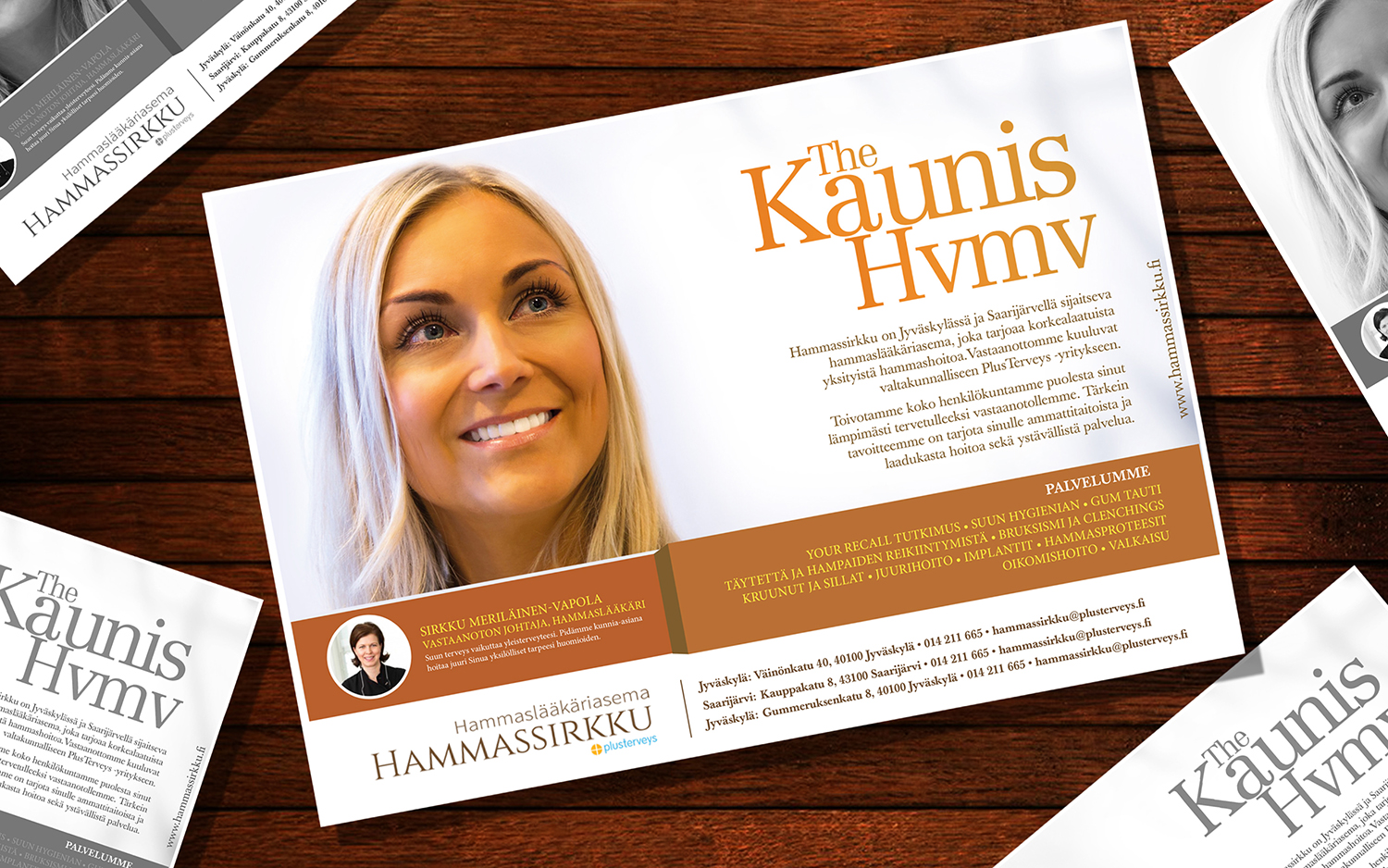Advertisement Design by johnsen designs for PlusTerveys Hammassirkku | Design #10427668