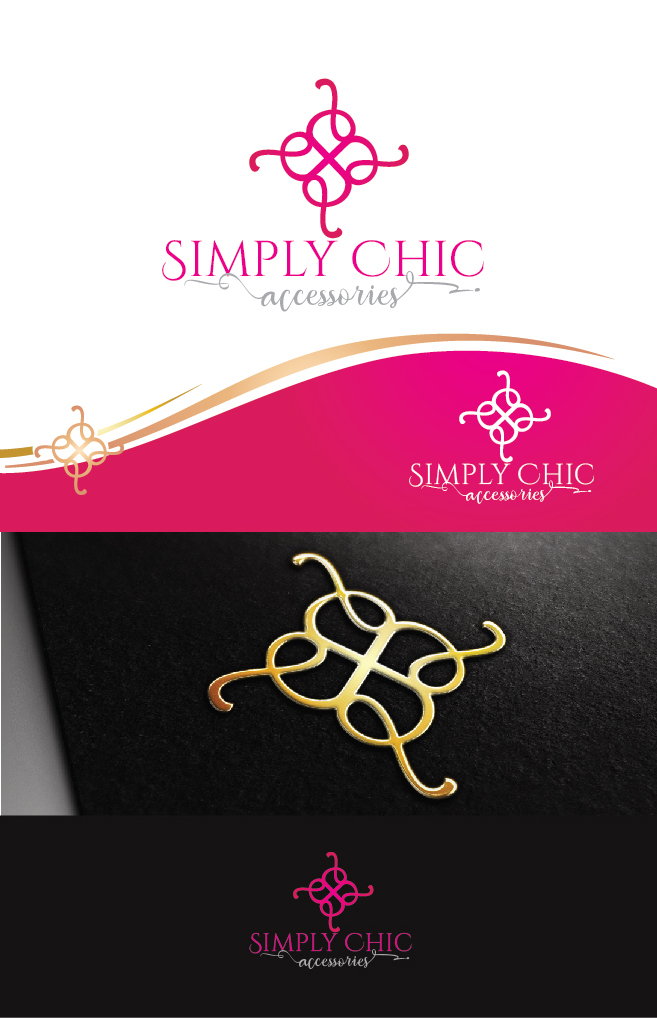Logo Design by sloggi for Simply Chic Accessories | Design #11688575