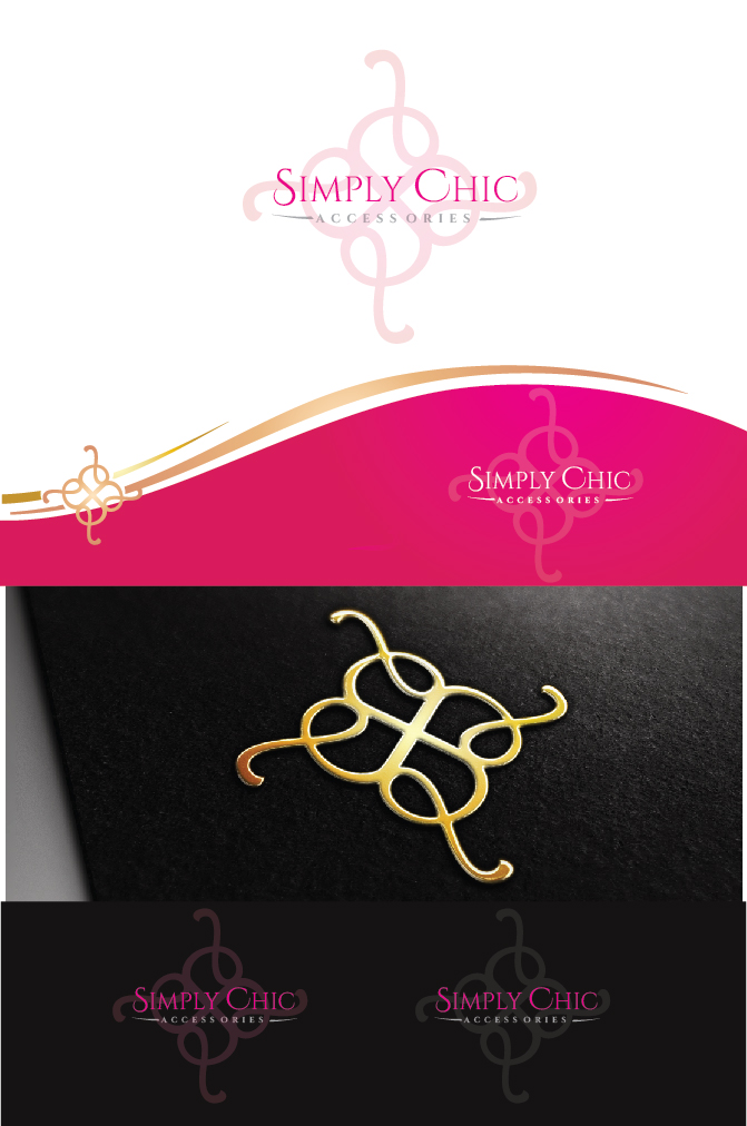 Logo Design by sloggi for Simply Chic Accessories | Design #11691428