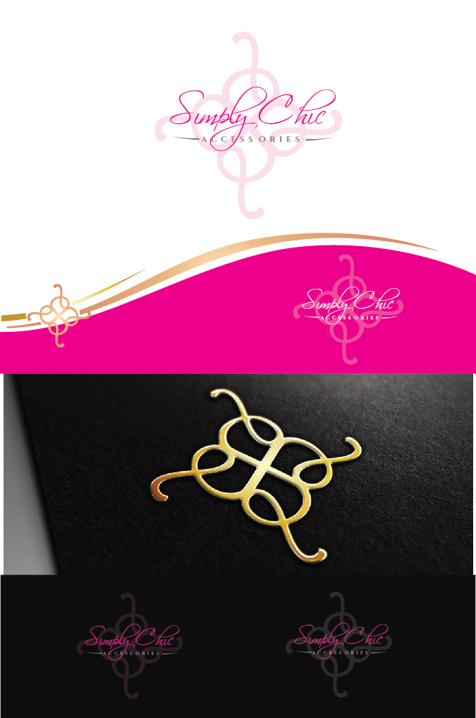 Logo Design by sloggi for Simply Chic Accessories | Design #12025377