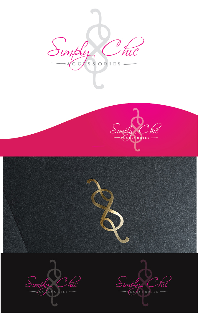 Logo Design by sloggi for Simply Chic Accessories | Design #12057220