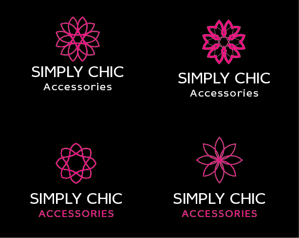 Logo Design by fransdesign for Simply Chic Accessories | Design #11747397