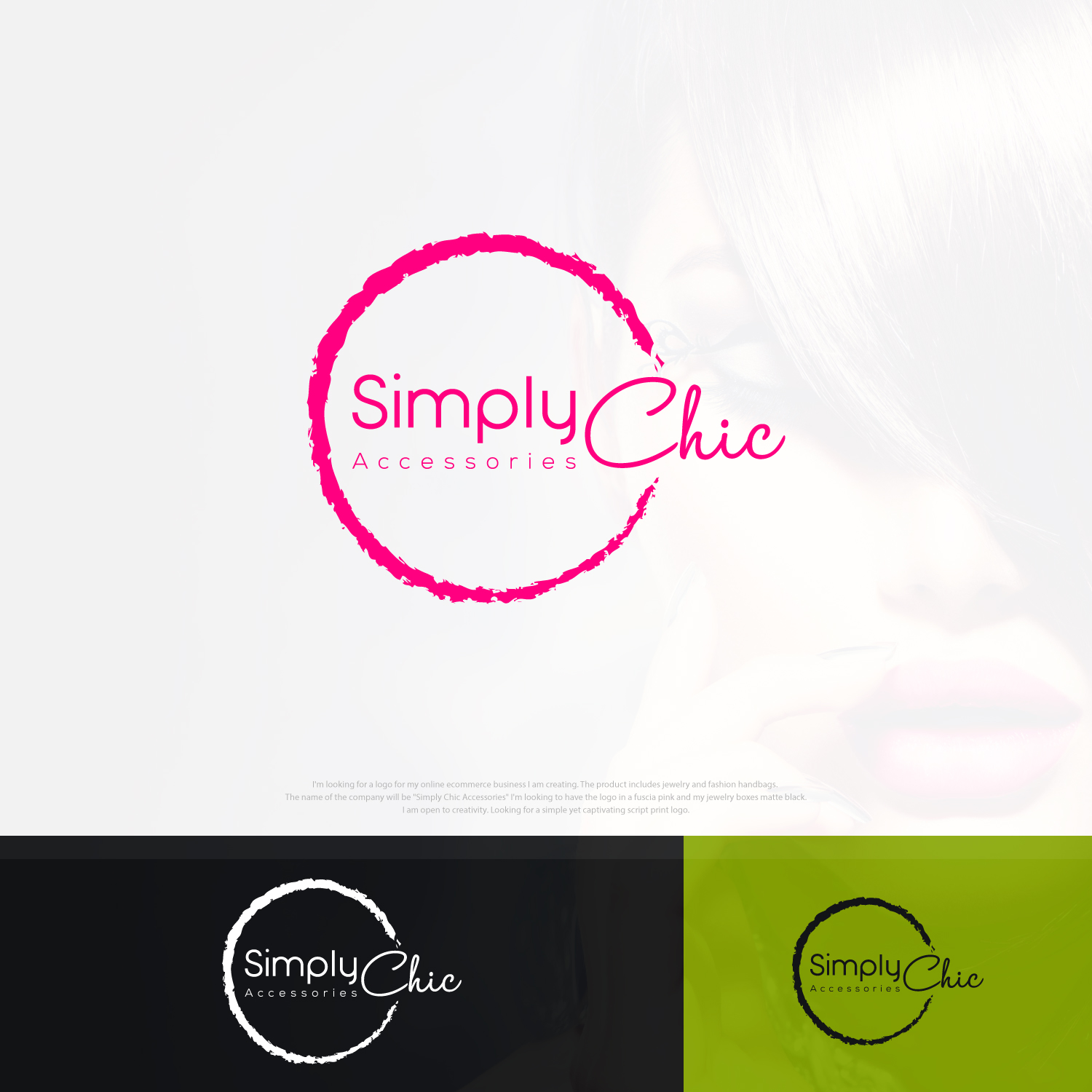 Diseño de Logo por Kingdom Vision para Simply Chic Accessories | Diseño #11745465