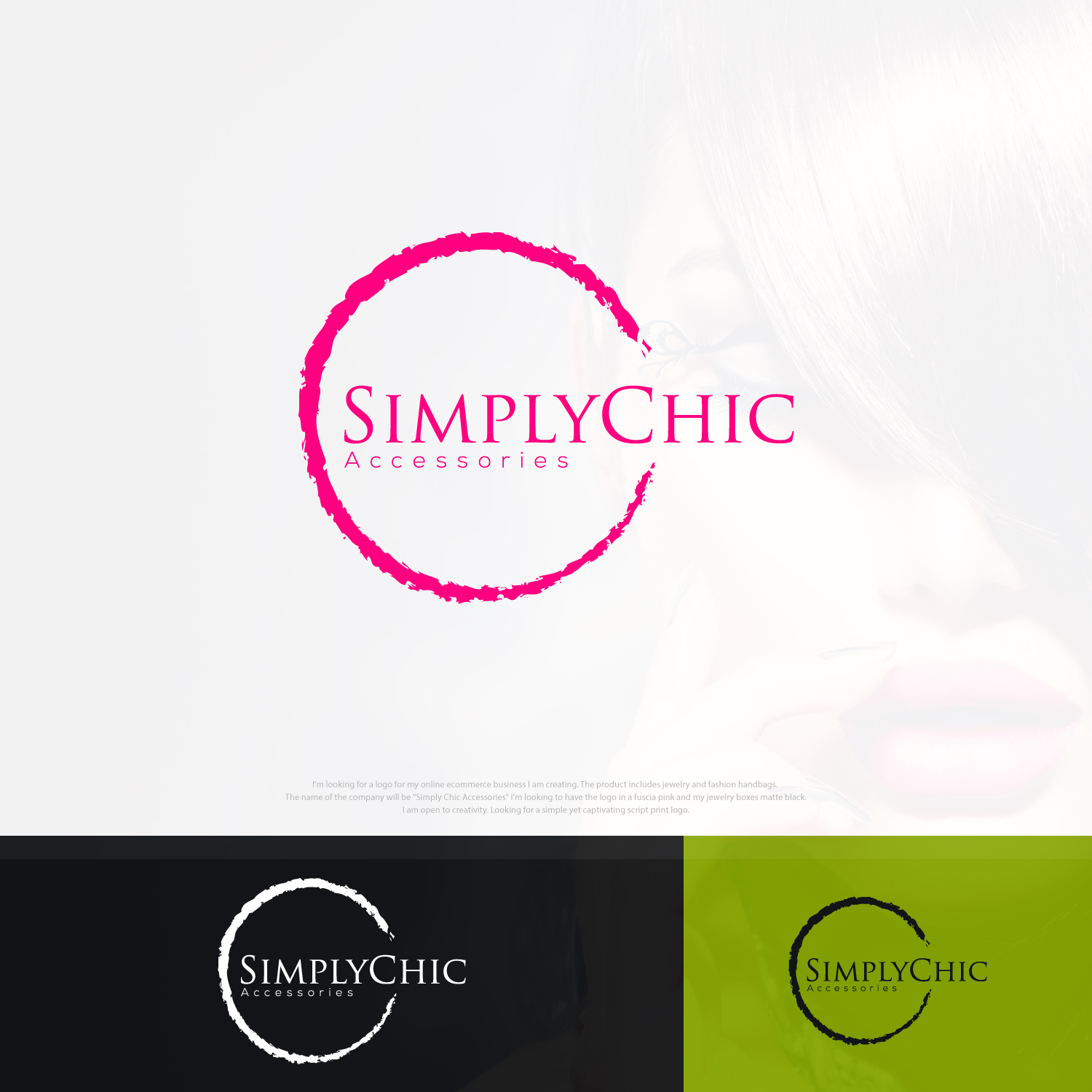 Diseño de Logo por Kingdom Vision para Simply Chic Accessories | Diseño #11745494