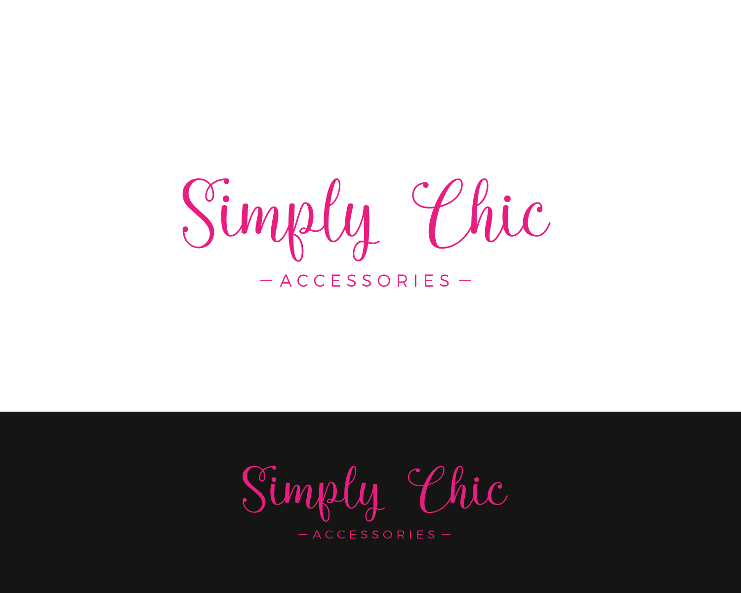 Logo Design by AlexMorisseau for Simply Chic Accessories | Design #11690187