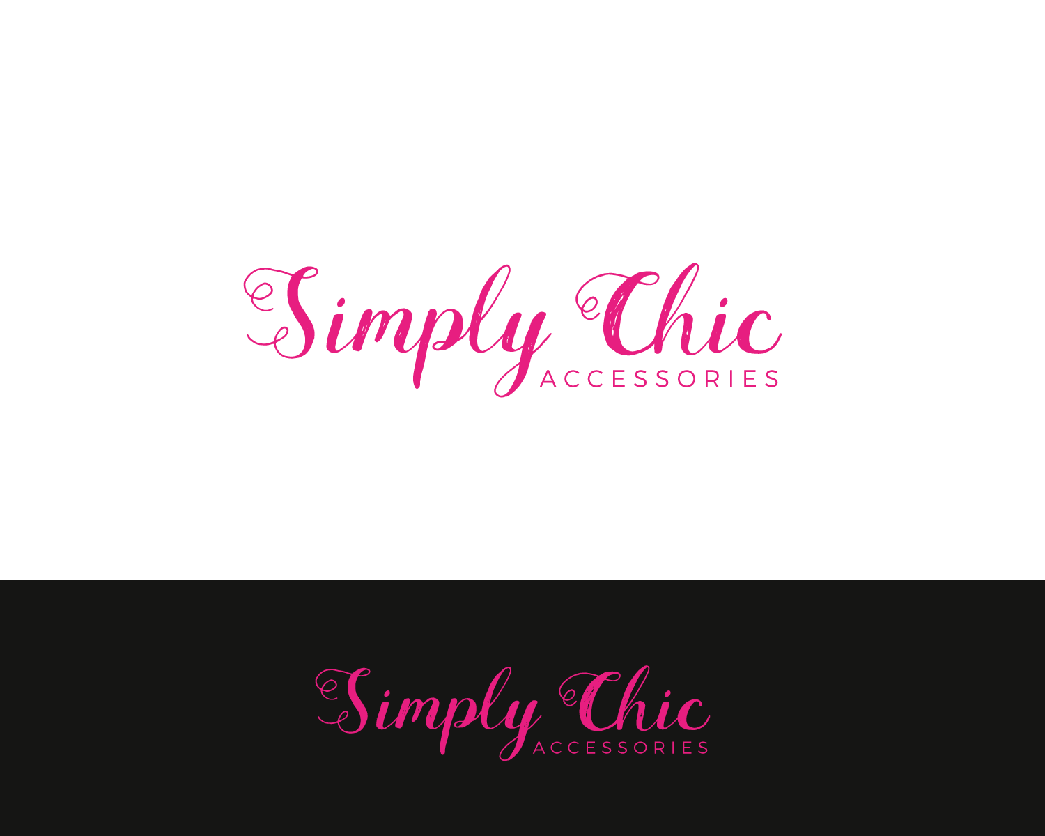 Logo Design by AlexMorisseau for Simply Chic Accessories | Design #11690205