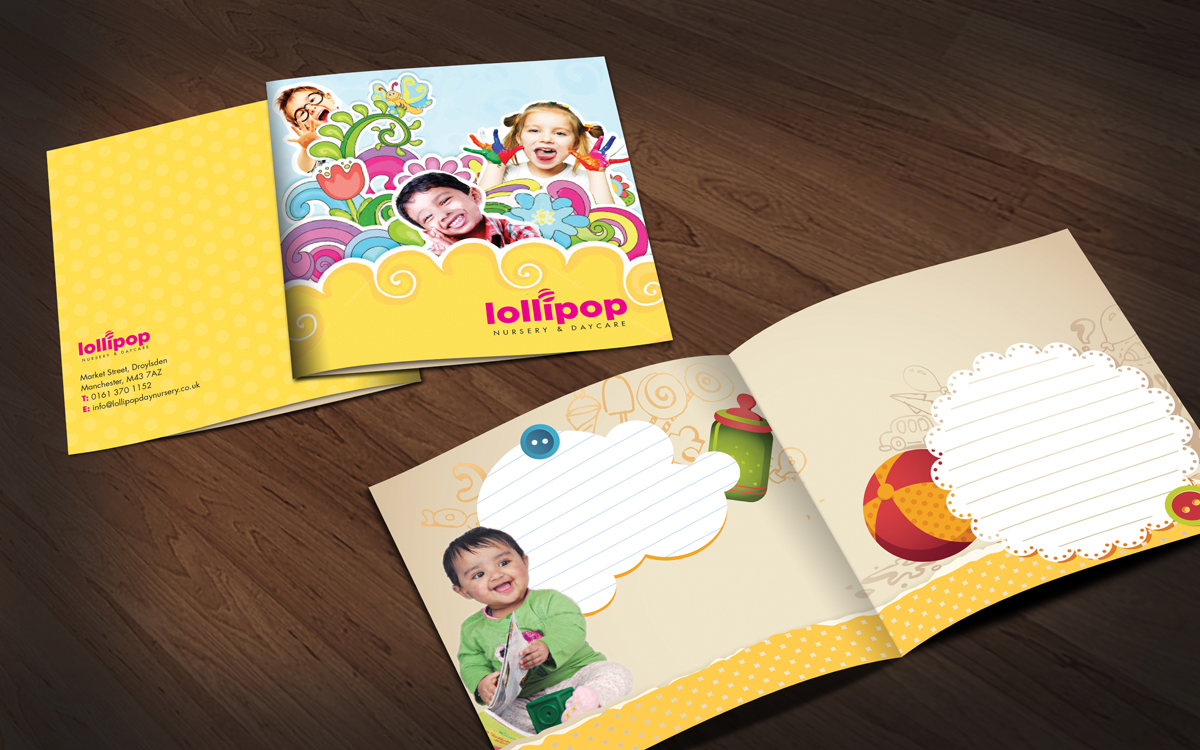 Brochure Design by Ignited Design Studio for Lollipop Nursery | Design #2202423