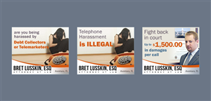 Banner Ad Design by yadunath for Bret Lusskin PA | Design: #2196596
