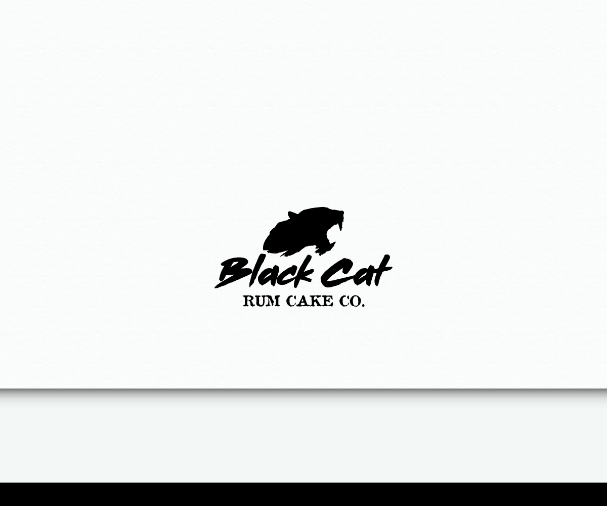 Logo-Design von AD-X für Black Cat Rum Cake Co. | Design #10357123