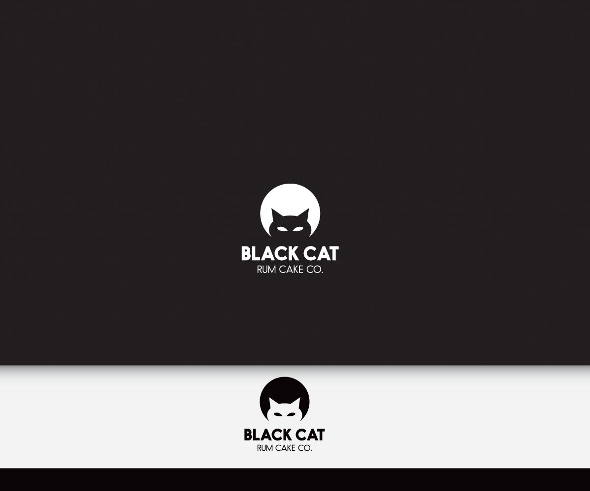 Logo-Design von AD-X für Black Cat Rum Cake Co. | Design #10369758