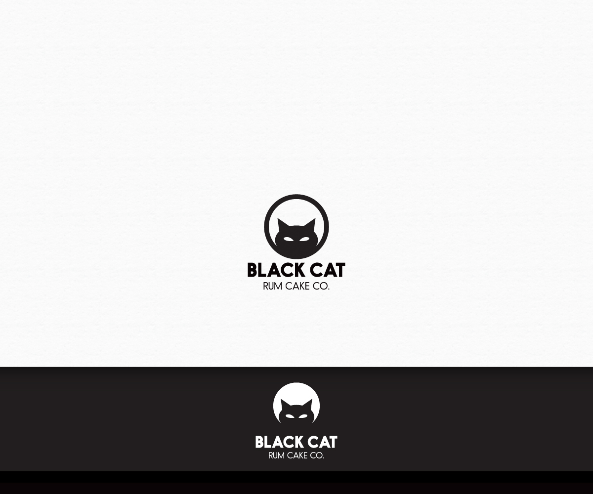Logo-Design von AD-X für Black Cat Rum Cake Co. | Design #10380429