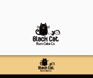 Design de Logo par AD-X pour Black Cat Rum Cake Co. | Design : #10388332