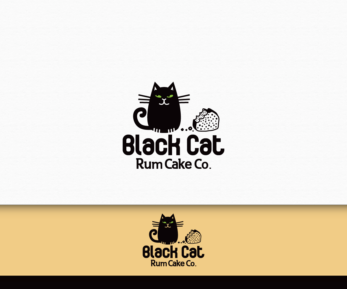 Design de Logo par AD-X pour Black Cat Rum Cake Co. | Design : #10388339