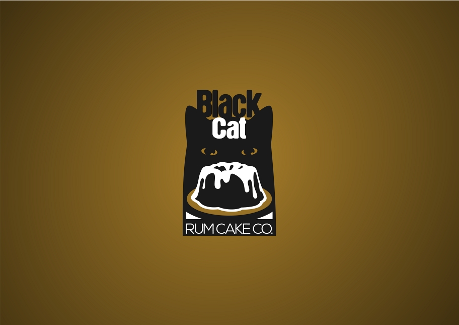 Logo-Design von Fabio Piscicelli für Black Cat Rum Cake Co. | Design #10383717