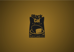 Logo-Design von Fabio Piscicelli für Black Cat Rum Cake Co. | Design #10386174