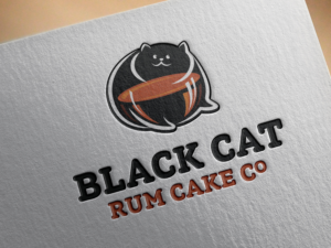 Logo-Design von Sacura für Black Cat Rum Cake Co. | Design: #10393205