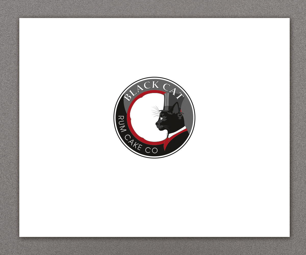 Logo-Design von Elen_ka für Black Cat Rum Cake Co. | Design #10426300