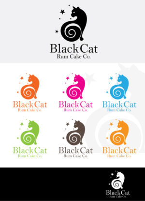 Design de Logo par creative.bugs pour Black Cat Rum Cake Co. | Design : #10373000